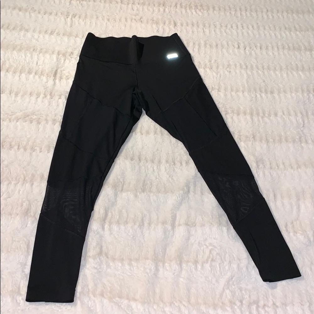 PINK high waisted mesh leggings